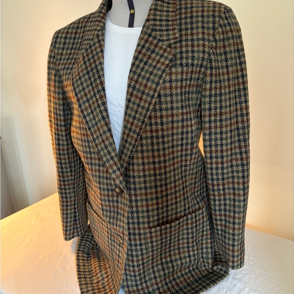Liz Claiborne Houndstooth Blazer - Picture 2 of 10